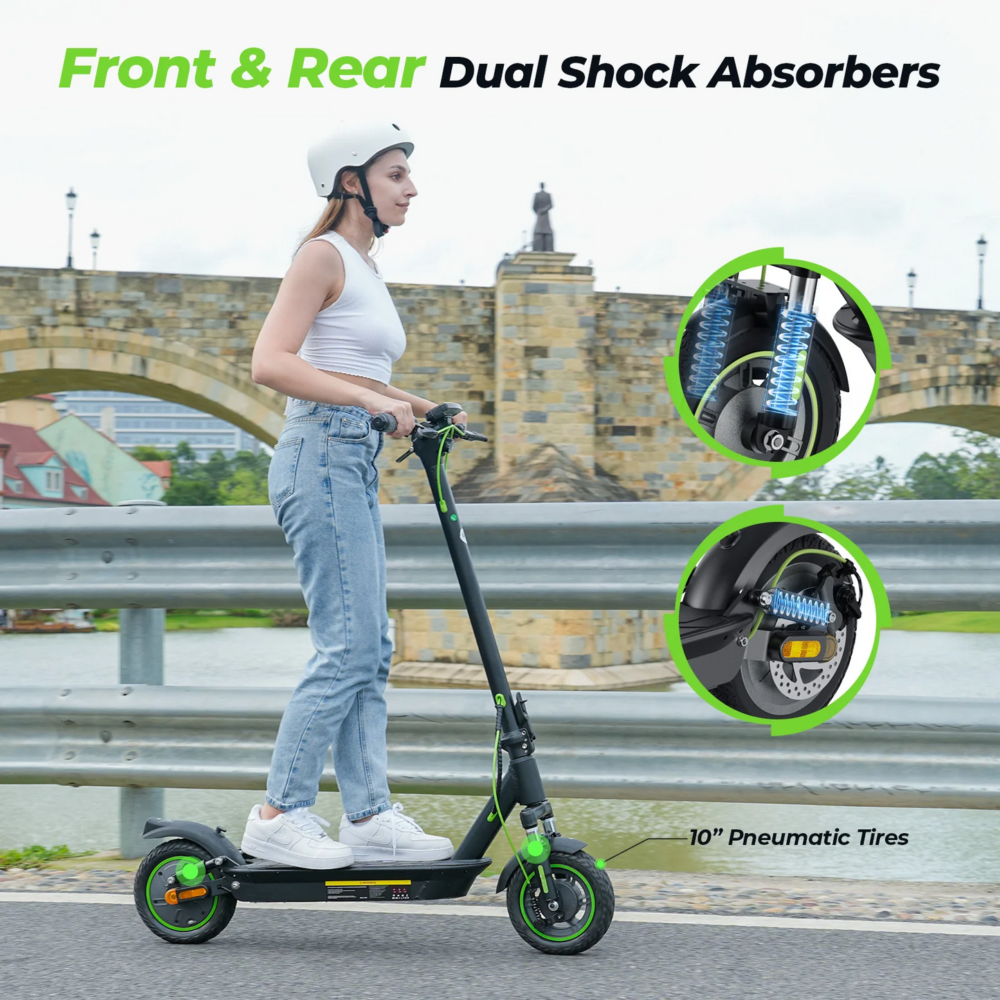 Electric Scooter S10PRO 800W foldable
