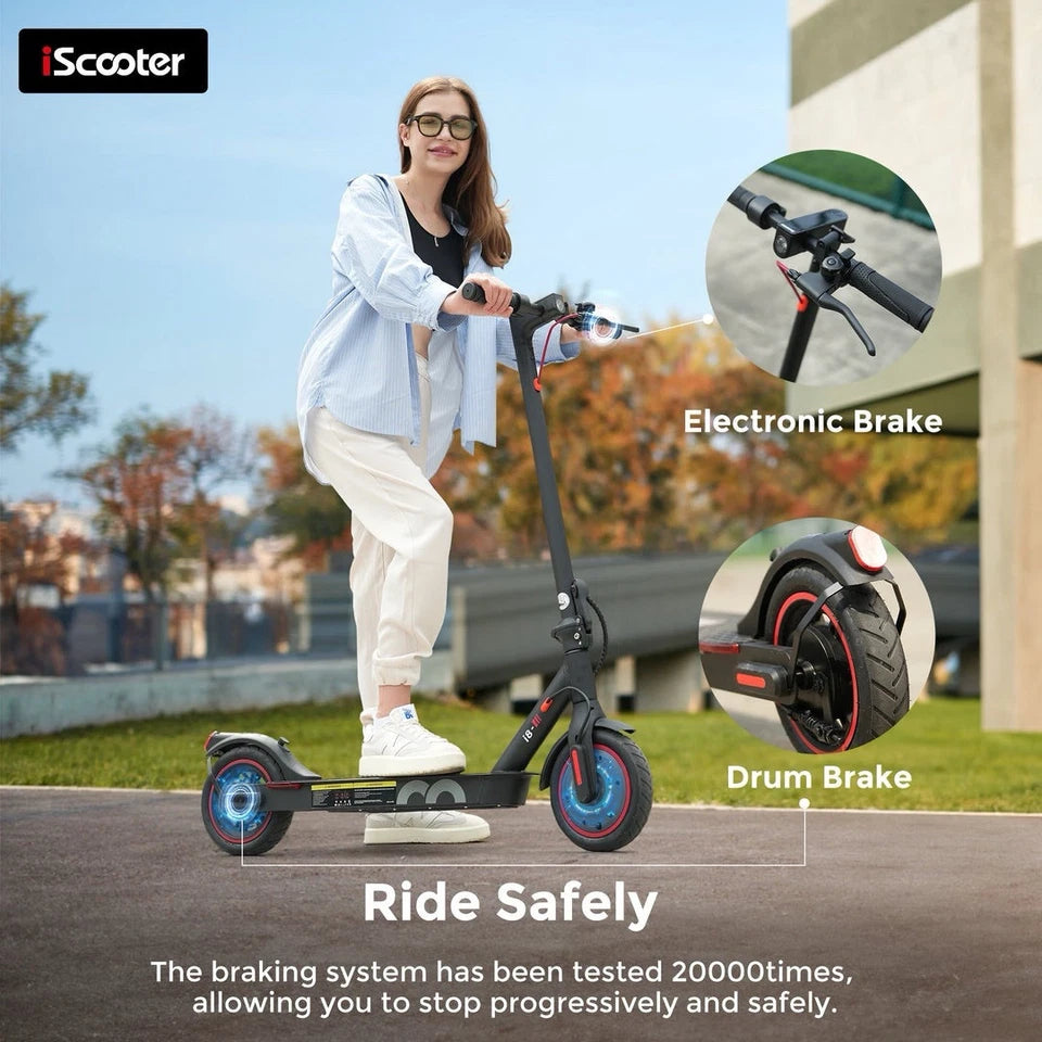 i8 iScooter E-Scooter, 350W Motor, Foldable