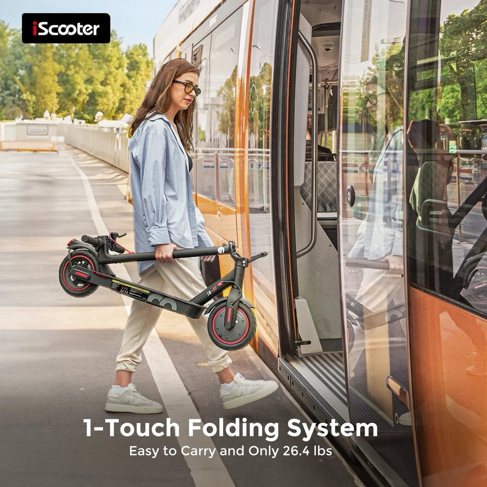 i8 iScooter E-Scooter, 350W Motor, Foldable