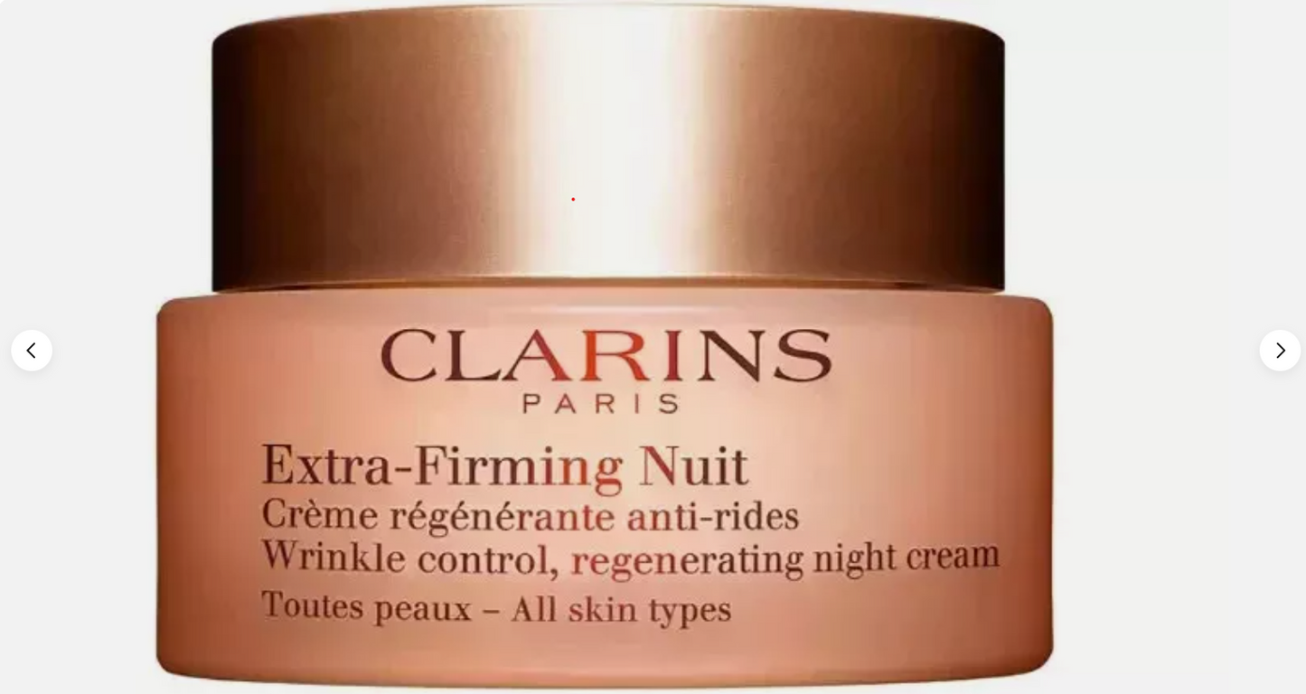 Clarins Extra-Firming Wrinkle Control Night Cream 50ml (Brand New)
