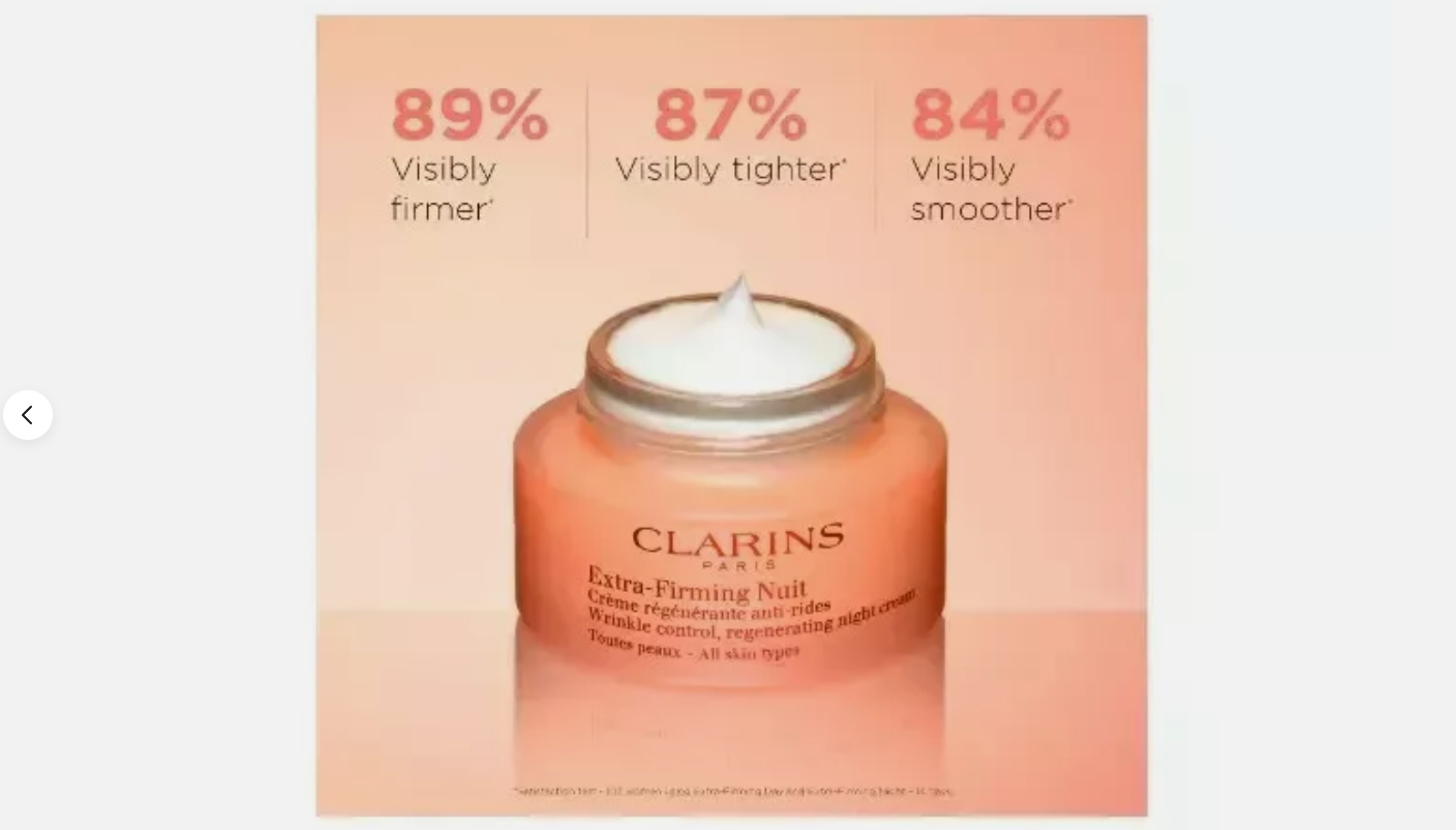 Clarins Extra-Firming Wrinkle Control Night Cream 50ml (Brand New)