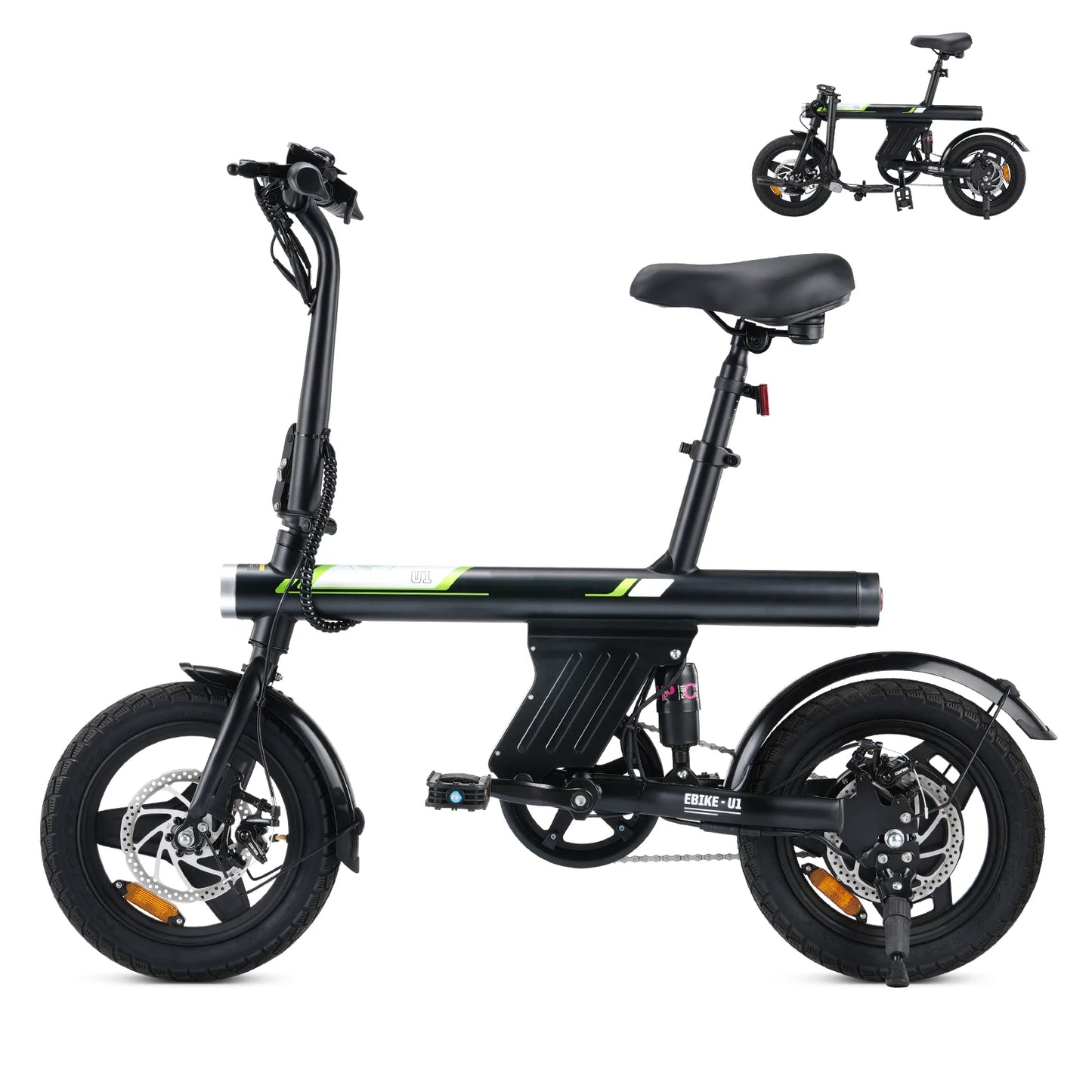 U1 Foldable Electric Bike 500W