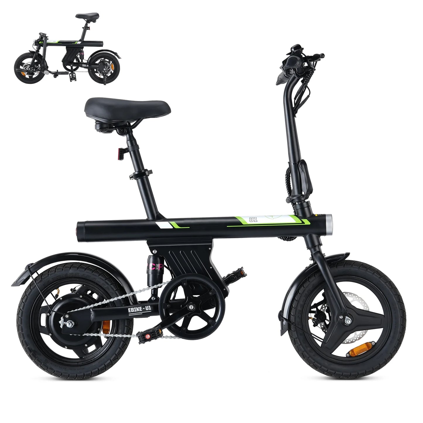 U1 Foldable Electric Bike 500W