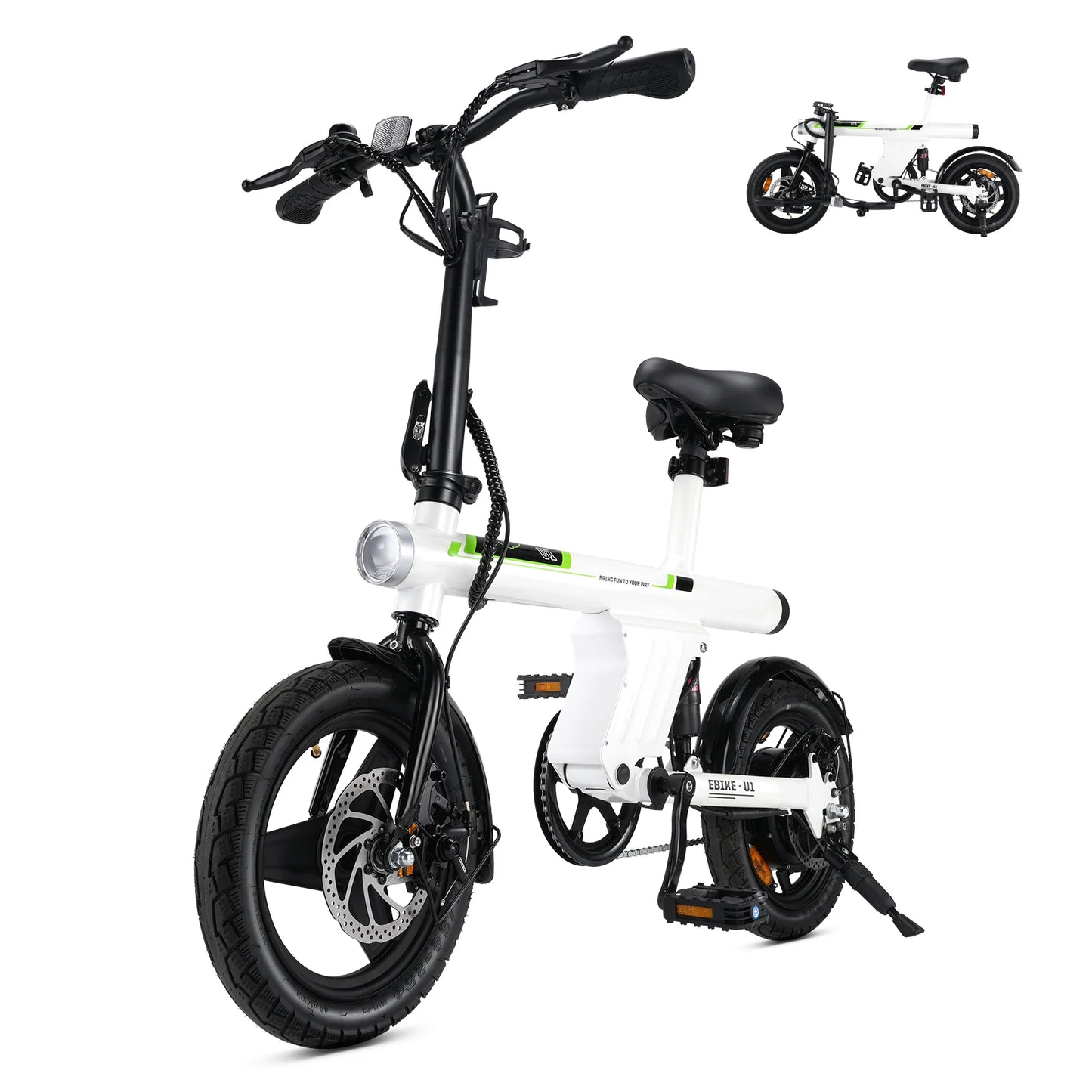 U1 Foldable Electric Bike 500W